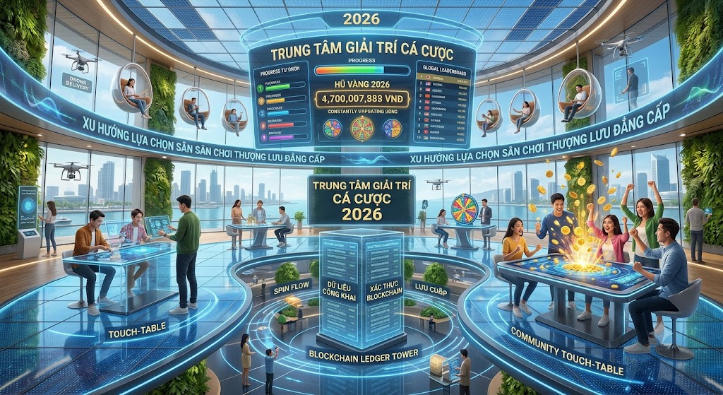 Trung Tâm Giải Trí Cá Cược: Xu Hướng Lựa Chọn Sân Chơi Thượng Lưu Đẳng Cấp Năm 2026